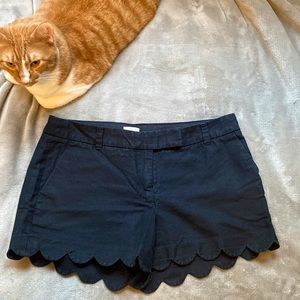 J Crew - Scallop hem shorts